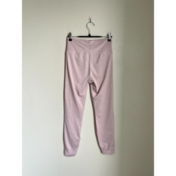 Nike Yoga Women's Wrap 7/8 Tights in Plum Chalk (Light Pink) Size SMALL - Picture 3 of 5